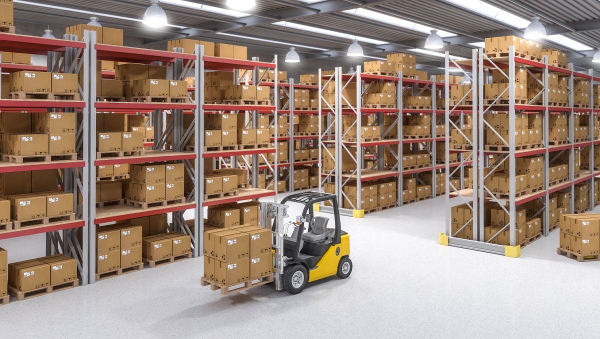 drain-cleaning warehouse storage